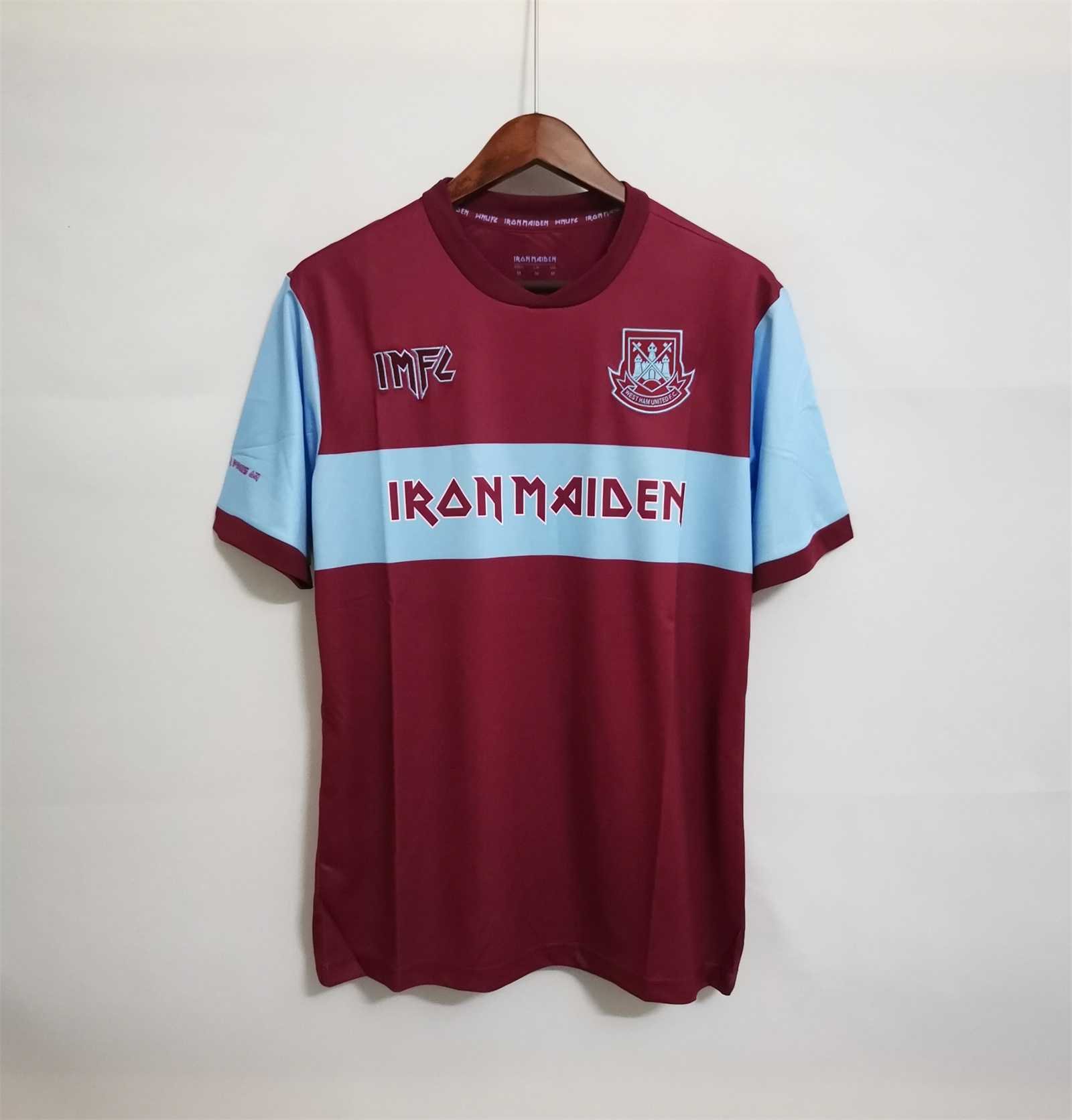 Camiseta Fútbol Iron Maiden / West Ham World Tour 2021 IMFC Die With