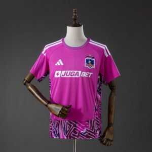 Nueva Camiseta Colo-Colo 2026 Portero Vozinha Arquero Rosada Morada