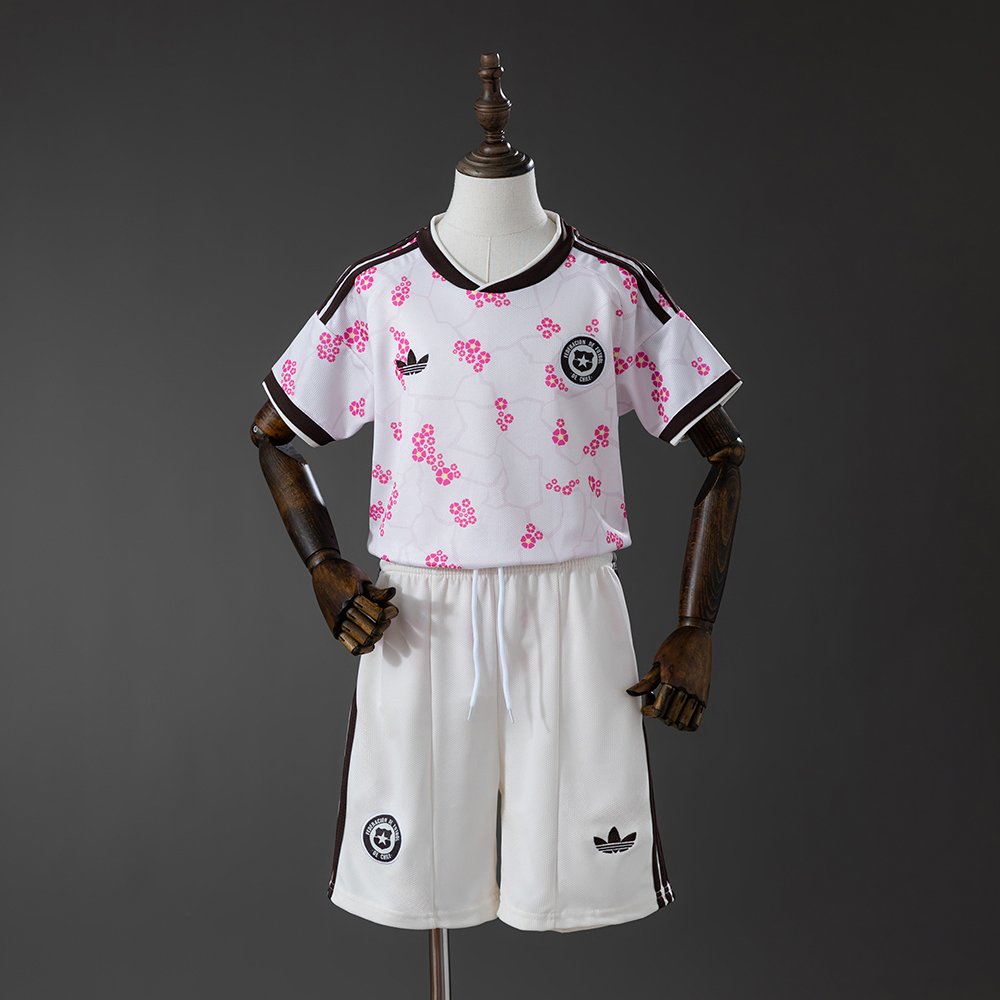 Nueva Camiseta Chile Selección Chilena 2026 Visitante Blanca Desierto Florido - Imagen 3