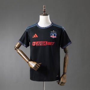 Nueva Camiseta Colo-Colo 2026 Visitante Negra y Arquero Vozinha